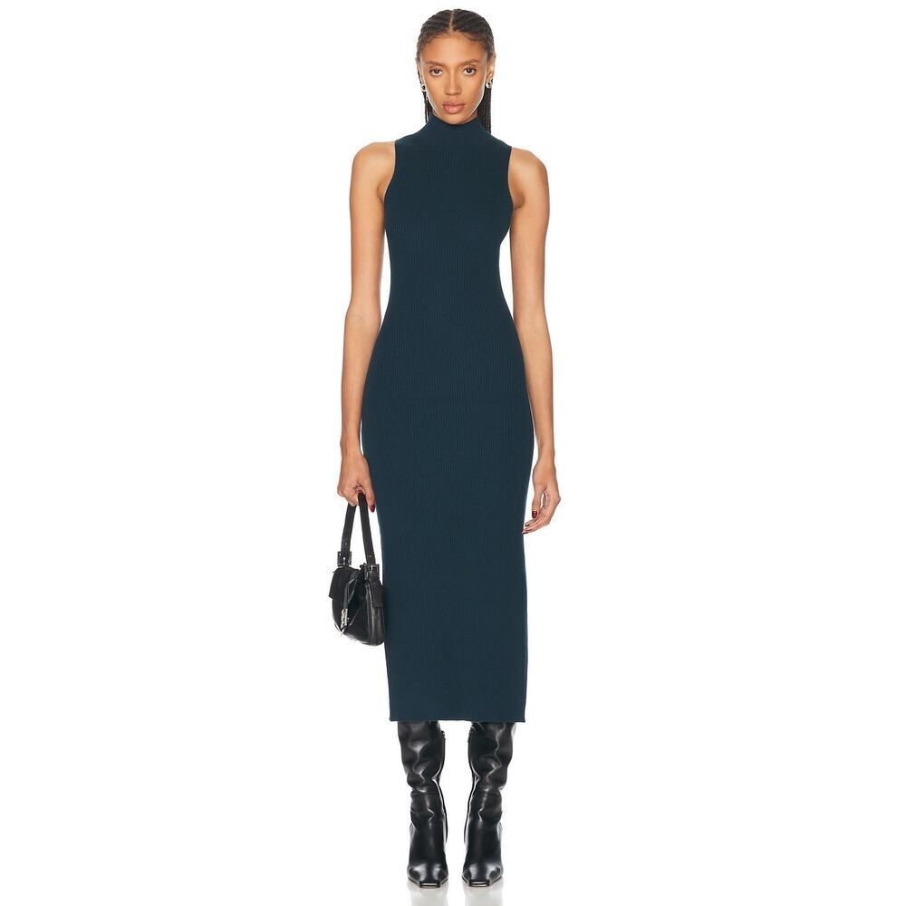 Sablyn LAUREN MOCK NECK FITTED DRESS | COMPASS small